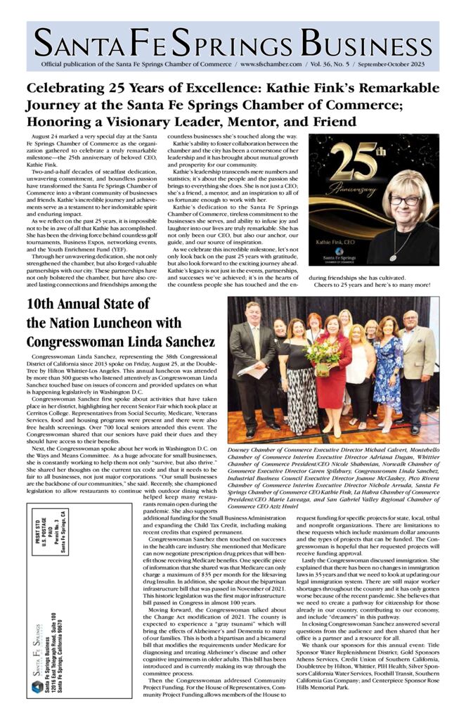 thumbnail of September-October-2023-Santa-Fe-Springs-Chamber-Newspaper