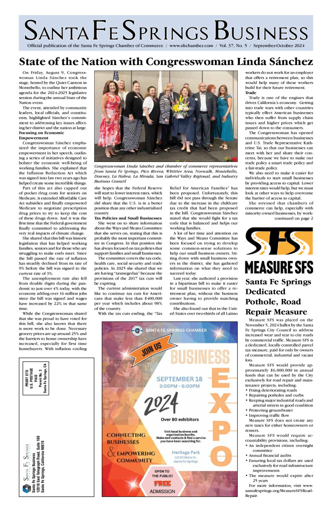 thumbnail of September-October-2024-Santa-Fe-Springs-Chamber-Newspaper